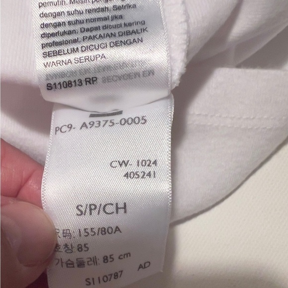 NWT Levi's Women ORACLE SHRUNKEN RINGER T-SHIRT Size Small Petite (E2) - Picture 7 of 7